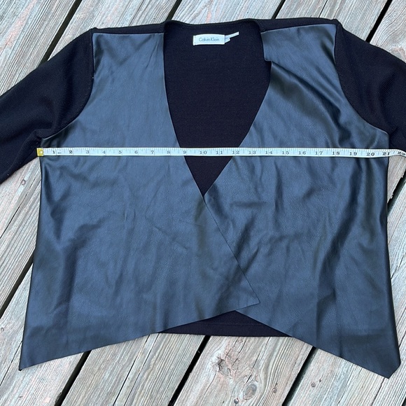 Calvin Klein short open front jacket S - Picture 6 of 7